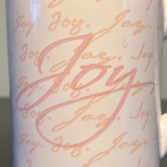 Set of 3 Gibson PEACE, HOPE & JOY Ceramic Mugs ~ Inspirational ~ Advent Words - Picture 7 of 12